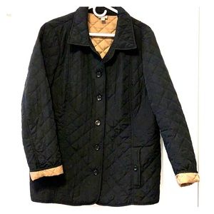 J.Jill Black Fall Coat